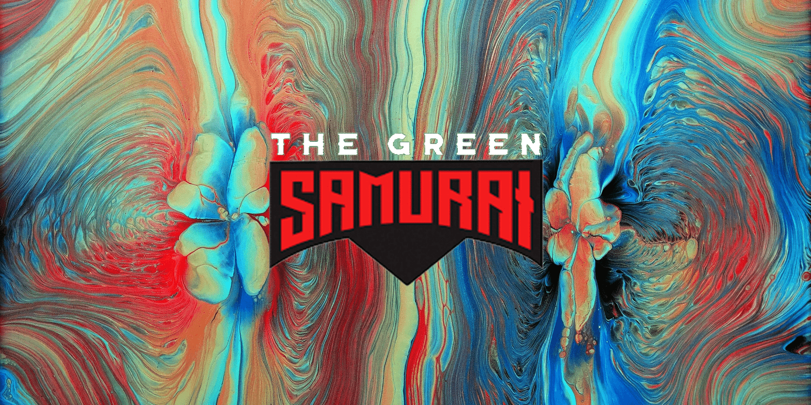Zoomies Green Samurai Banner | Psychedelic Canada